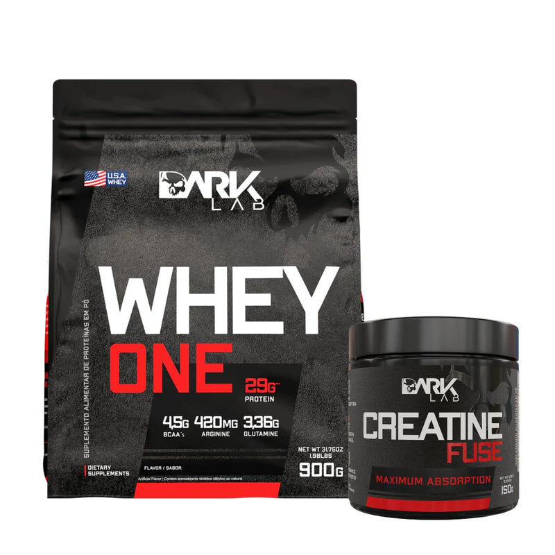 Whey Protein 900g + Creatine Fuse 150g Dark Lab - Zeri Ofertas