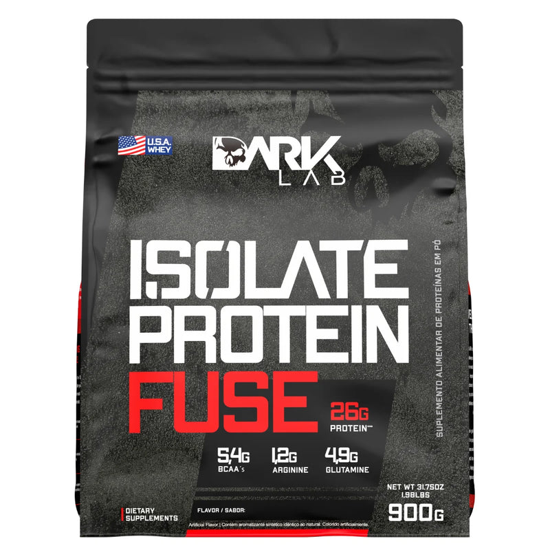 Whey Protein Fuse Isolate Dark Lab 900g - Zeri Ofertas